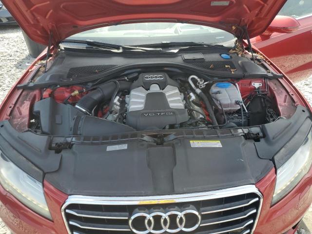 WAU3GAFC7DN068205 - 2013 AUDI A7 PRESTIGE RED photo 11