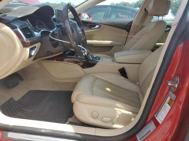 WAU3GAFC7DN068205 - 2013 AUDI A7 PRESTIGE RED photo 7
