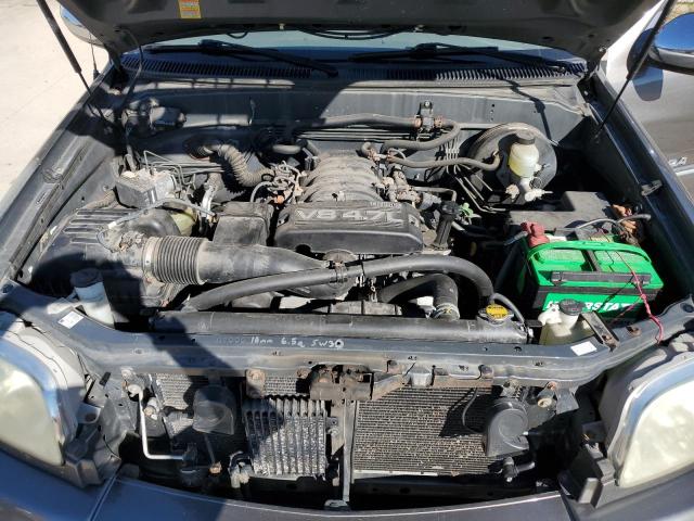 5TBBT44106S473731 - 2006 TOYOTA TUNDRA ACCESS CAB SR5 GRAY photo 11