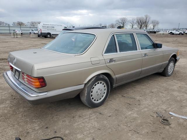 WDBCA35D2GA246302 - 1986 MERCEDES-BENZ 420 SEL GOLD photo 3