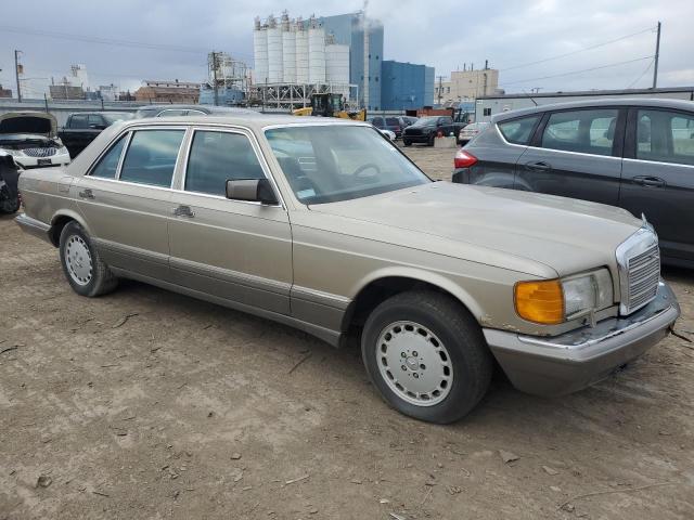 WDBCA35D2GA246302 - 1986 MERCEDES-BENZ 420 SEL GOLD photo 4