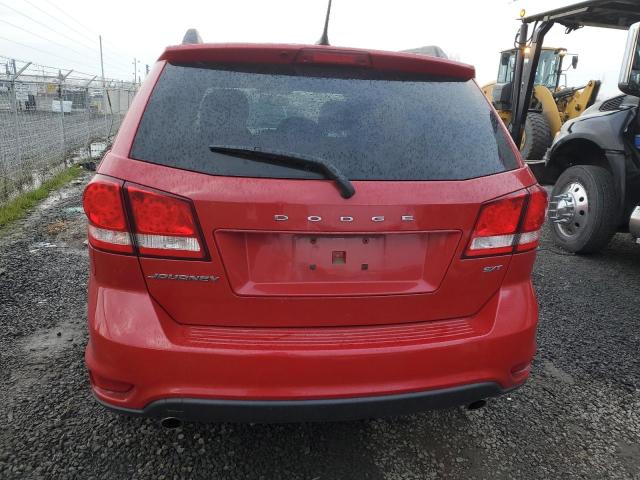 3C4PDCBG6FT745278 - 2015 DODGE JOURNEY SXT RED photo 6