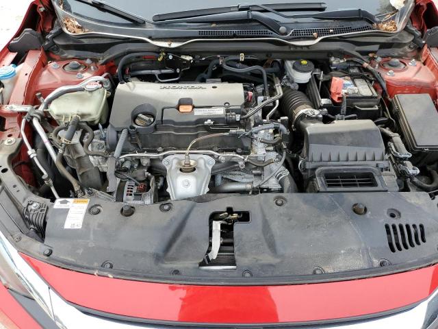 2HGFC2F75JH550309 - 2018 HONDA CIVIC EX RED photo 11