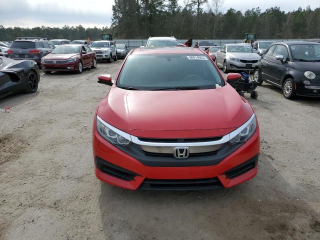 2HGFC2F75JH550309 - 2018 HONDA CIVIC EX RED photo 5