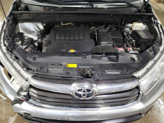 5TDJKRFH1FS086506 - 2015 TOYOTA HIGHLANDER XLE Gümüş foto 11