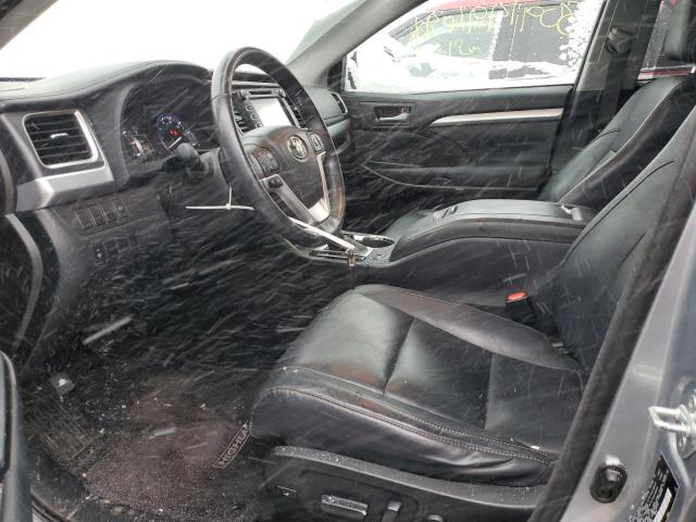 5TDJKRFH1FS086506 - 2015 TOYOTA HIGHLANDER XLE Gümüş foto 7