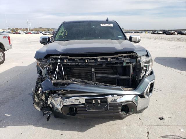 3GTU9DED1KG235497 - 2019 GMC SIERRA K1500 SLT GRAY photo 5