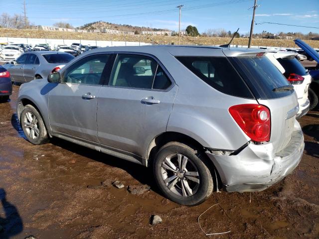 1GNALAEK5EZ117482 - 2014 CHEVROLET EQUINOX LS SILVER photo 2