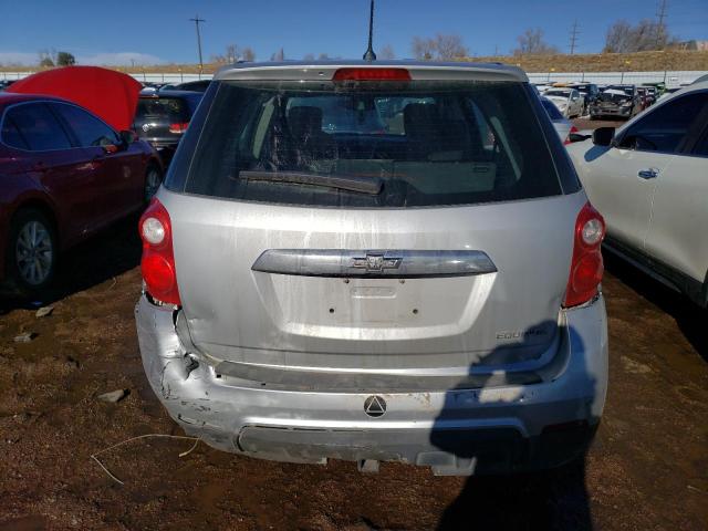 1GNALAEK5EZ117482 - 2014 CHEVROLET EQUINOX LS SILVER photo 6