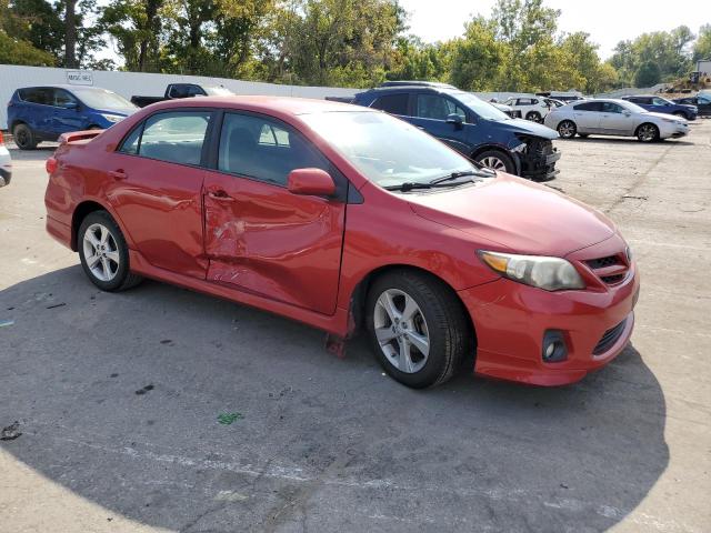 2T1BU4EE7BC670095 - 2011 TOYOTA COROLLA BASE 红色 照片 4