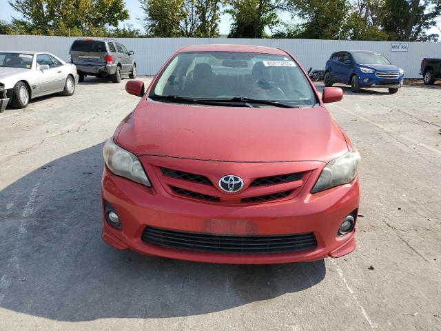 2T1BU4EE7BC670095 - 2011 TOYOTA COROLLA BASE 红色 照片 5