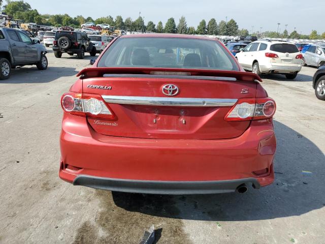 2T1BU4EE7BC670095 - 2011 TOYOTA COROLLA BASE 红色 照片 6