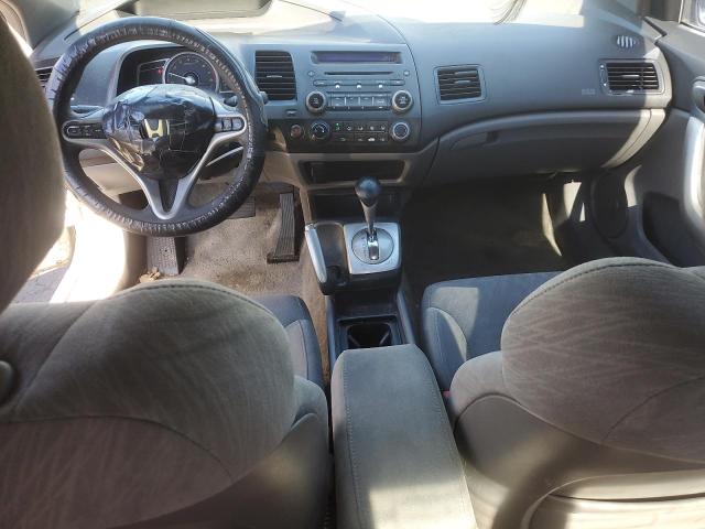 2HGFG12857H571439 - 2007 HONDA CIVIC EX SILVER photo 8