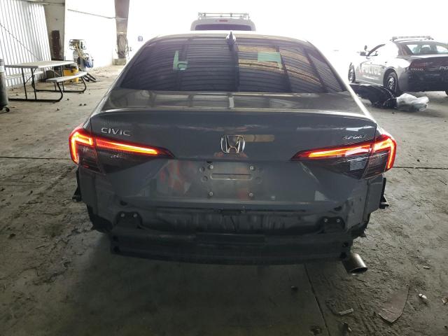 2HGFE2F50RH540470 - 2024 HONDA CIVIC SPORT GRAY photo 6
