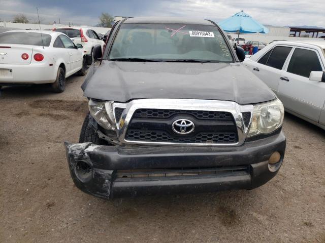 5TENX4CN7AZ690976 - 2010 TOYOTA TACOMA CHARCOAL photo 5