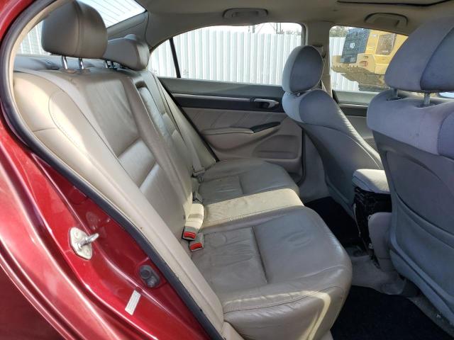 2HGFA16939H509495 - 2009 HONDA CIVIC EXL ბურგუნდია ფოტო 10