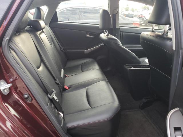 JTDKN3DU5D5594022 - 2013 TOYOTA PRIUS 勃艮第红 照片 10