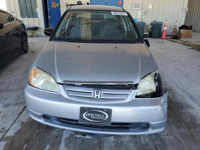 2HGES16572H544696 - 2002 HONDA CIVIC LX SILVER photo 5