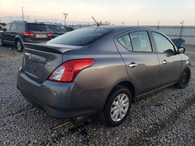 3N1CN7AP1KL866379 - 2019 NISSAN VERSA S GRAY photo 3