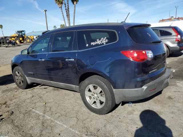 1GNLVGEDXAS100624 - 2010 CHEVROLET TRAVERSE LT BLUE photo 2