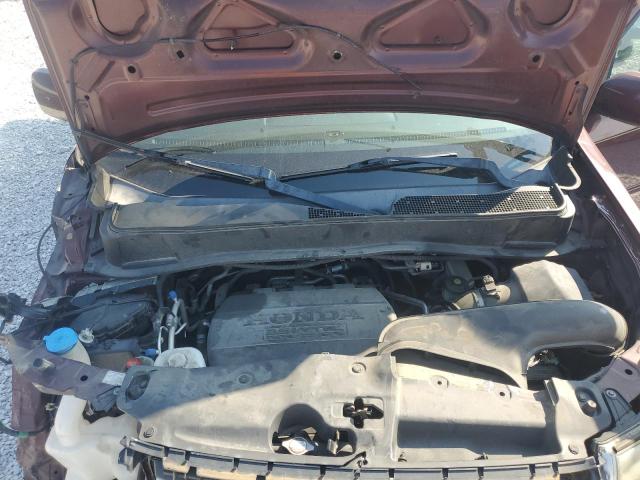 5FNYF3H56DB024281 - 2013 HONDA PILOT EXL BURGUNDY photo 12