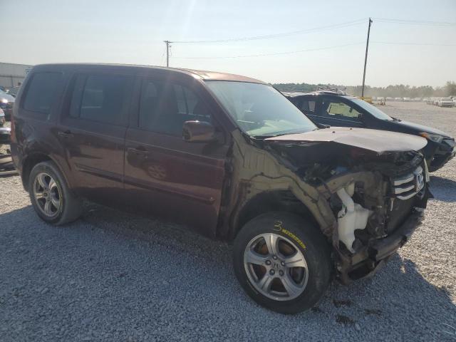 5FNYF3H56DB024281 - 2013 HONDA PILOT EXL BURGUNDY photo 4