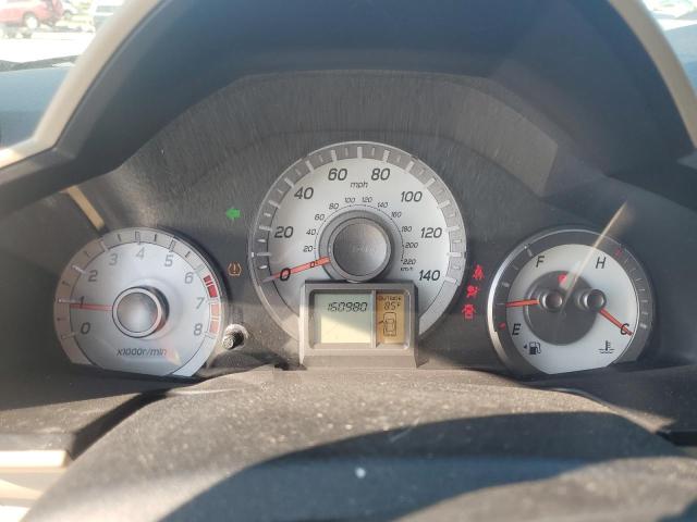 5FNYF3H56DB024281 - 2013 HONDA PILOT EXL BURGUNDY photo 9