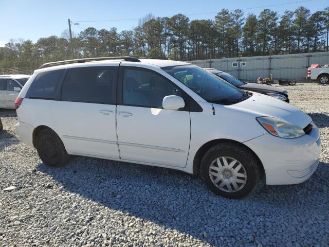 5TDZA23C95S245616 - 2005 TOYOTA SIENNA CE WHITE photo 4