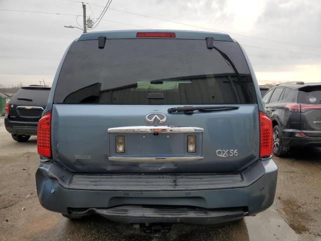 5N3AA08C08N906912 - 2008 INFINITI QX56 BLUE photo 6