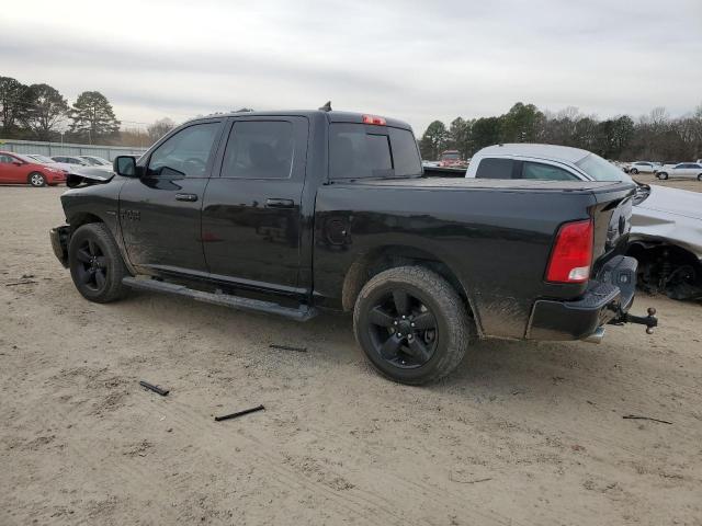 1C6RR7LT5JS225264 - 2018 RAM 1500 SLT BLACK photo 2