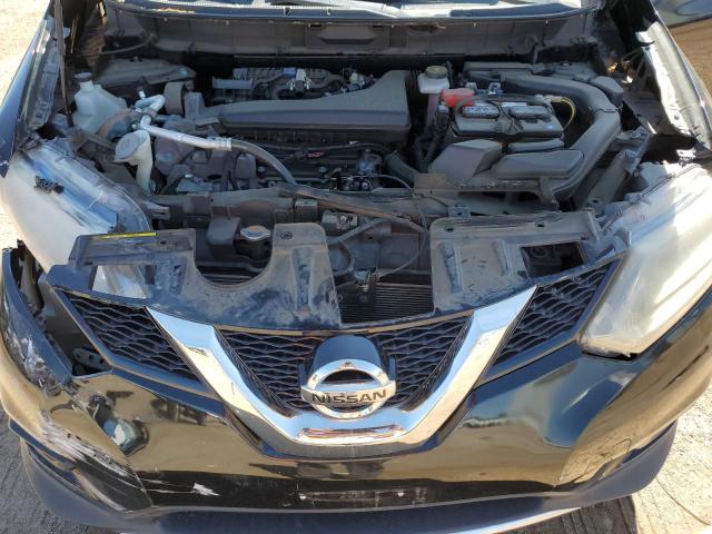 KNMAT2MV8GP608976 - 2016 NISSAN ROGUE S BLACK photo 12