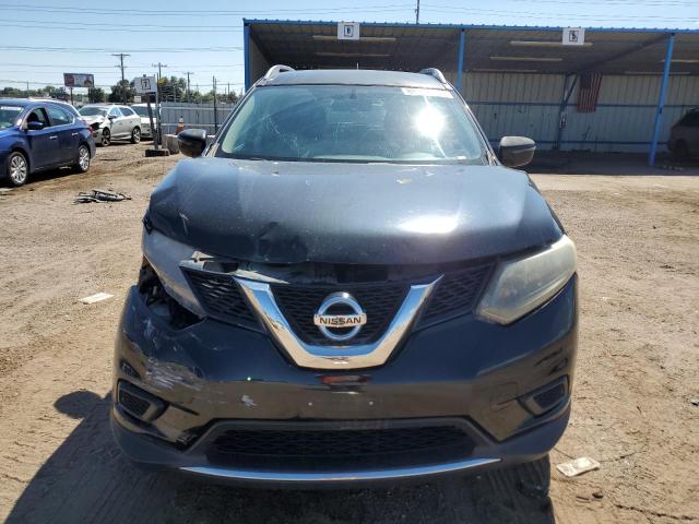 KNMAT2MV8GP608976 - 2016 NISSAN ROGUE S BLACK photo 5