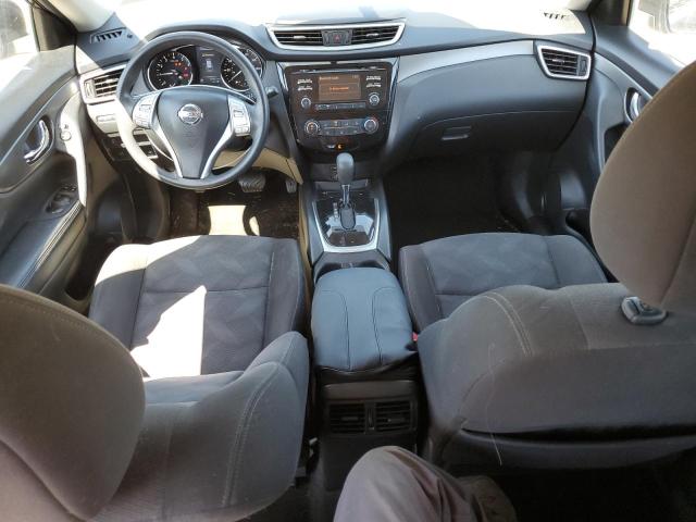 KNMAT2MV8GP608976 - 2016 NISSAN ROGUE S BLACK photo 8