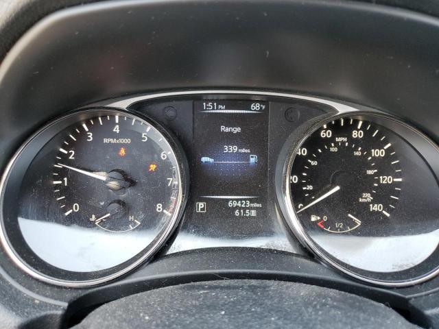 KNMAT2MV8GP608976 - 2016 NISSAN ROGUE S BLACK photo 9