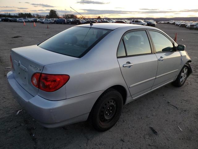 2T1BR32E65C362047 - 2005 TOYOTA COROLLA CE SILVER photo 3