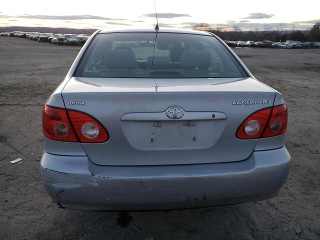 2T1BR32E65C362047 - 2005 TOYOTA COROLLA CE SILVER photo 6