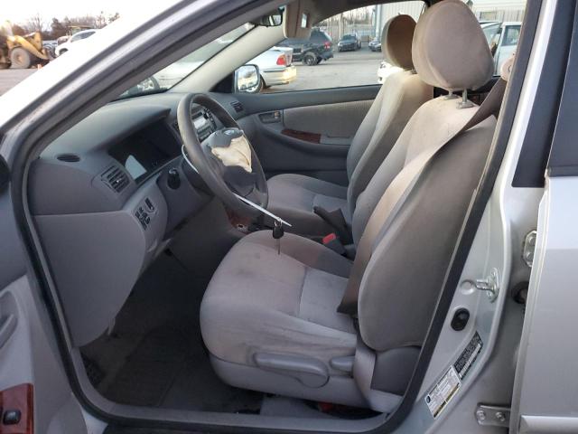 2T1BR32E65C362047 - 2005 TOYOTA COROLLA CE SILVER photo 7