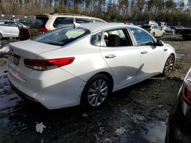 5XXGT4L30HG126968 - 2017 KIA OPTIMA LX WHITE photo 3