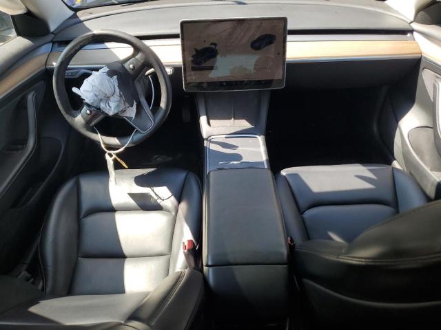 5YJ3E1EA3NF303918 - 2022 TESLA MODEL 3 ლურჯი ფოტო 8