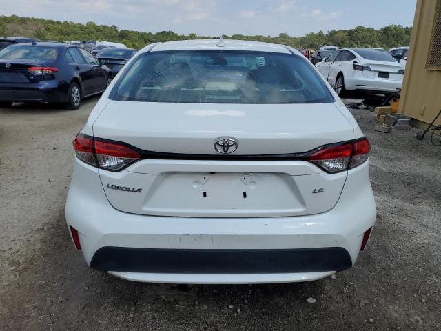 5YFEPMAE8MP177250 - 2021 TOYOTA COROLLA LE თეთრი ფოტო 6
