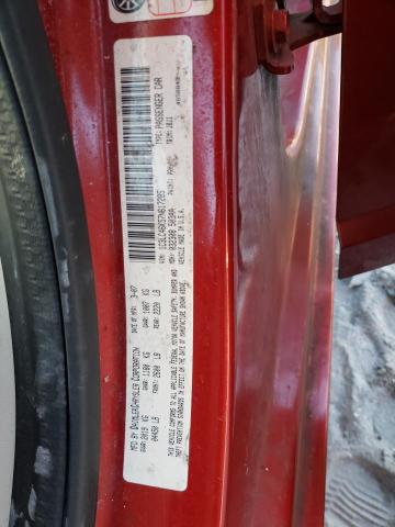 1C3LC46K57N617285 - 2007 CHRYSLER SEBRING RED photo 12