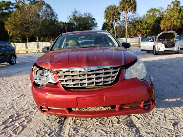 1C3LC46K57N617285 - 2007 CHRYSLER SEBRING RED photo 5