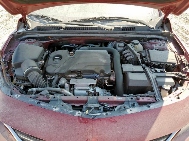 1G1ZE5ST0HF289458 - 2017 CHEVROLET MALIBU LT RED photo 11