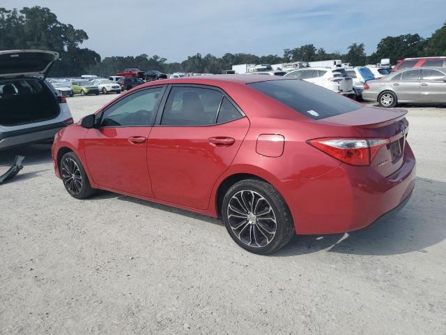 2T1BURHE2FC232440 - 2015 TOYOTA COROLLA L 红色 照片 2