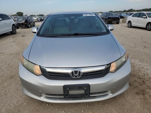 19XFB2F54CE002879 - 2012 HONDA CIVIC LX ვერცხლისფერი ფოტო 5