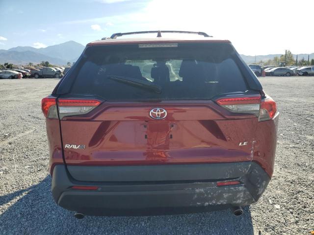 2T3K1RFV2KW049471 - 2019 TOYOTA RAV4 LE Қызыл фото 6