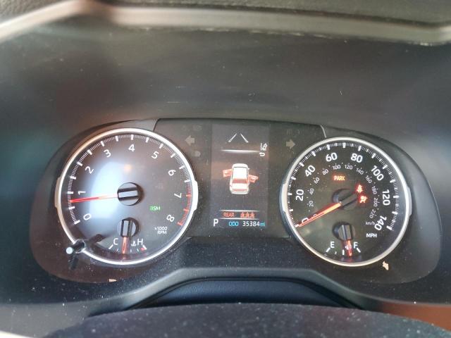 2T3K1RFV2KW049471 - 2019 TOYOTA RAV4 LE Қызыл фото 9