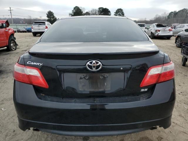 4T1BK46K99U093508 - 2009 TOYOTA CAMRY SE BLACK photo 6