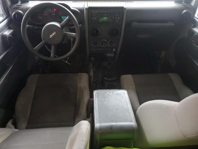 1J4FA24147L108727 - 2007 JEEP WRANGLER X 银色 照片 8