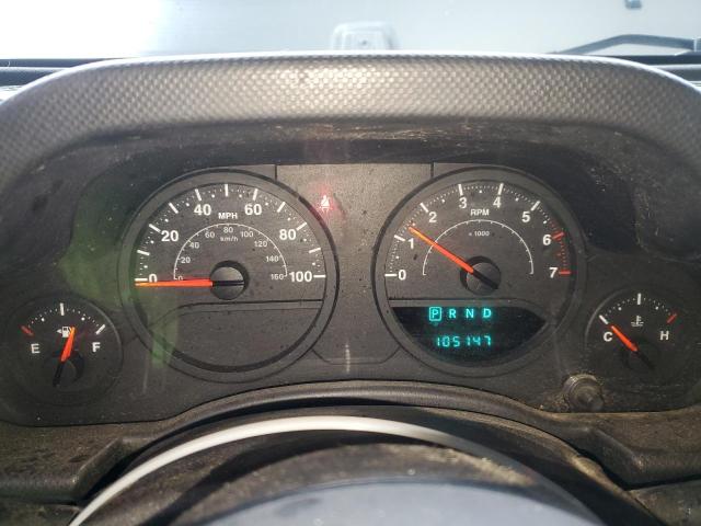 1J4FA24147L108727 - 2007 JEEP WRANGLER X 银色 照片 9